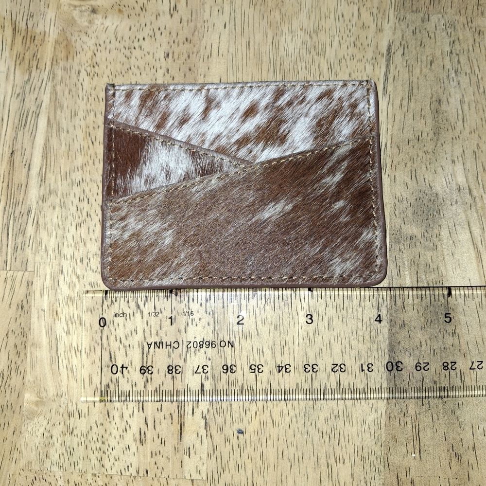 cowhide cardholder/wallet